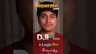 🎙️ How to Separate DJI Mic Mini Tracks in Logic Pro