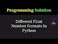 Python Program to Check Output of Floating & Exponential | Programming Question | Tukka Learn