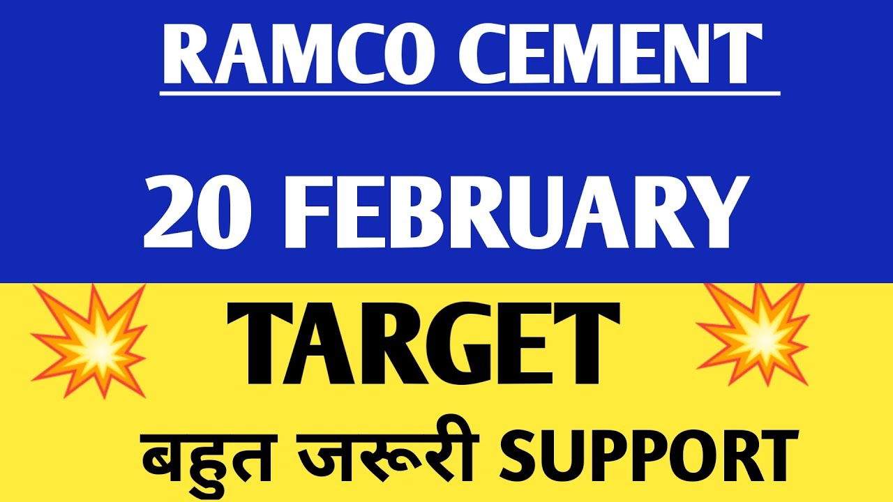 Ramco cement share | Ramco cement share news | Ramco cement share news today,