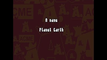 Acme - Planet Earth BBS (2) [Hi5] | MS-Dos 16k BBStro