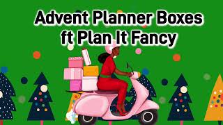 Plan It Fancy Mystery Box | Advent  Planner Boxes ft JoJos Pretty Paper Shop & Cookie Sticker Co