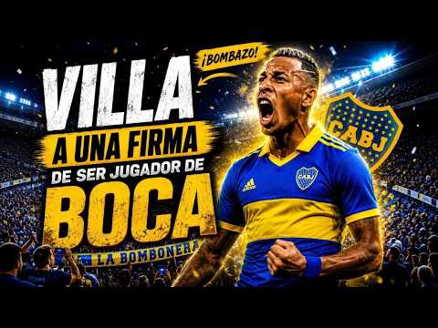 BOMBAZO: VILLA AL BORDE DE VOLVER A BOCA