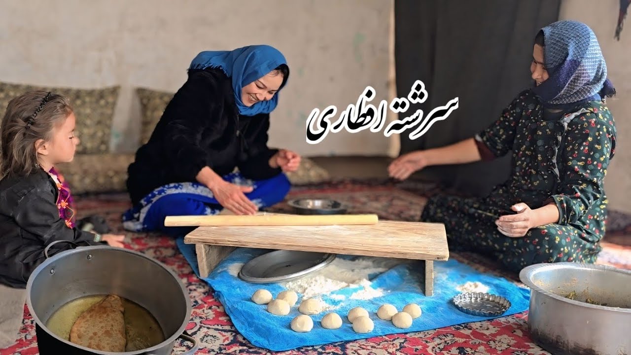 Making Bolani for fast