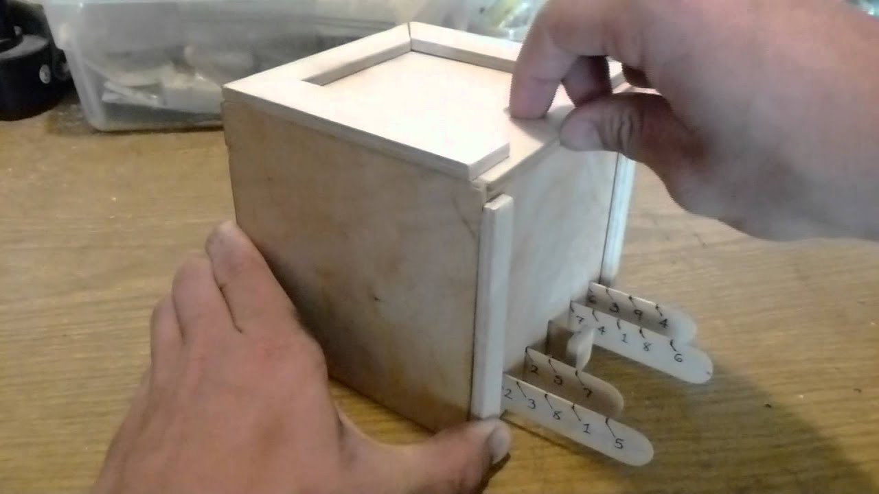 Wooden Puzzle Box - YouTube