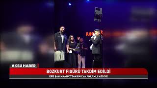 Blueland Gençlik Festivali’nde Duygulandıran Anlar! PAU’ya Bayraklı Bozkurt Hediyesi