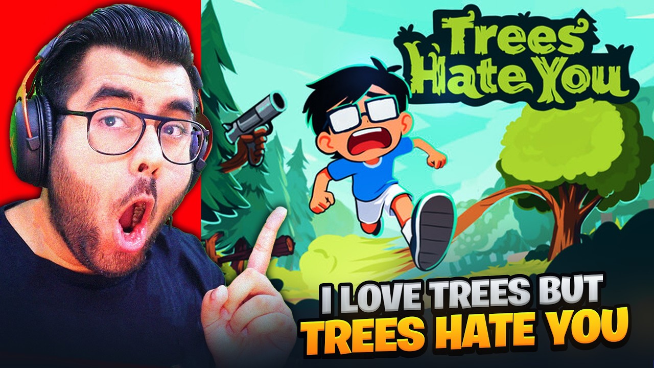 🥲 TREE HATE YOU !!! 🤣 | RAGE GAME 😭 | Hitesh KS