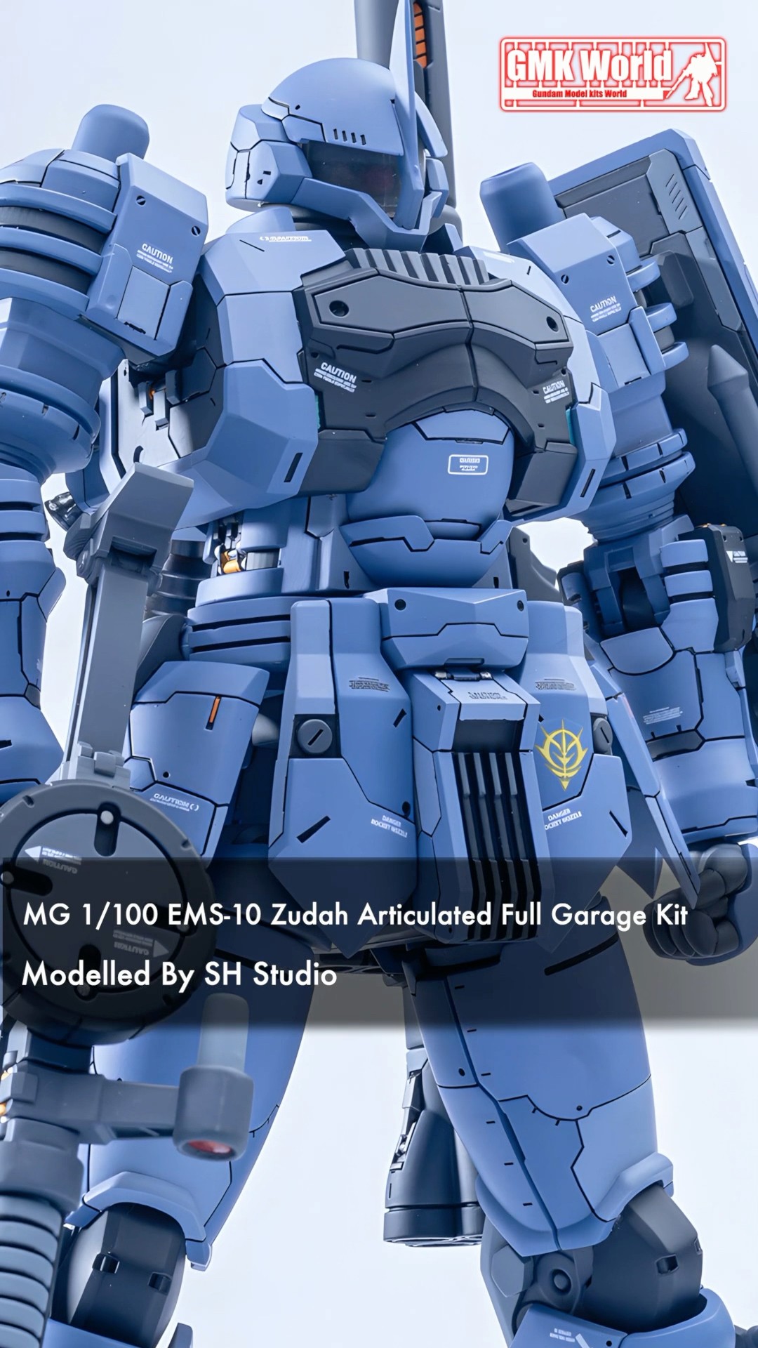 MG 1/100 EMS-10 Zudah Articulated Full Garage Kit - Custom Build