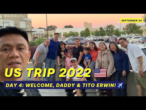 🇺🇸 US TRIP 2022 D4 — Welcome, Daddy & Tito Erwin! 👋