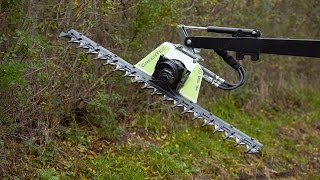 Hydraulic Hedge Cutter For Tractors And Loaders Greentec Hl 150 - 240 Na