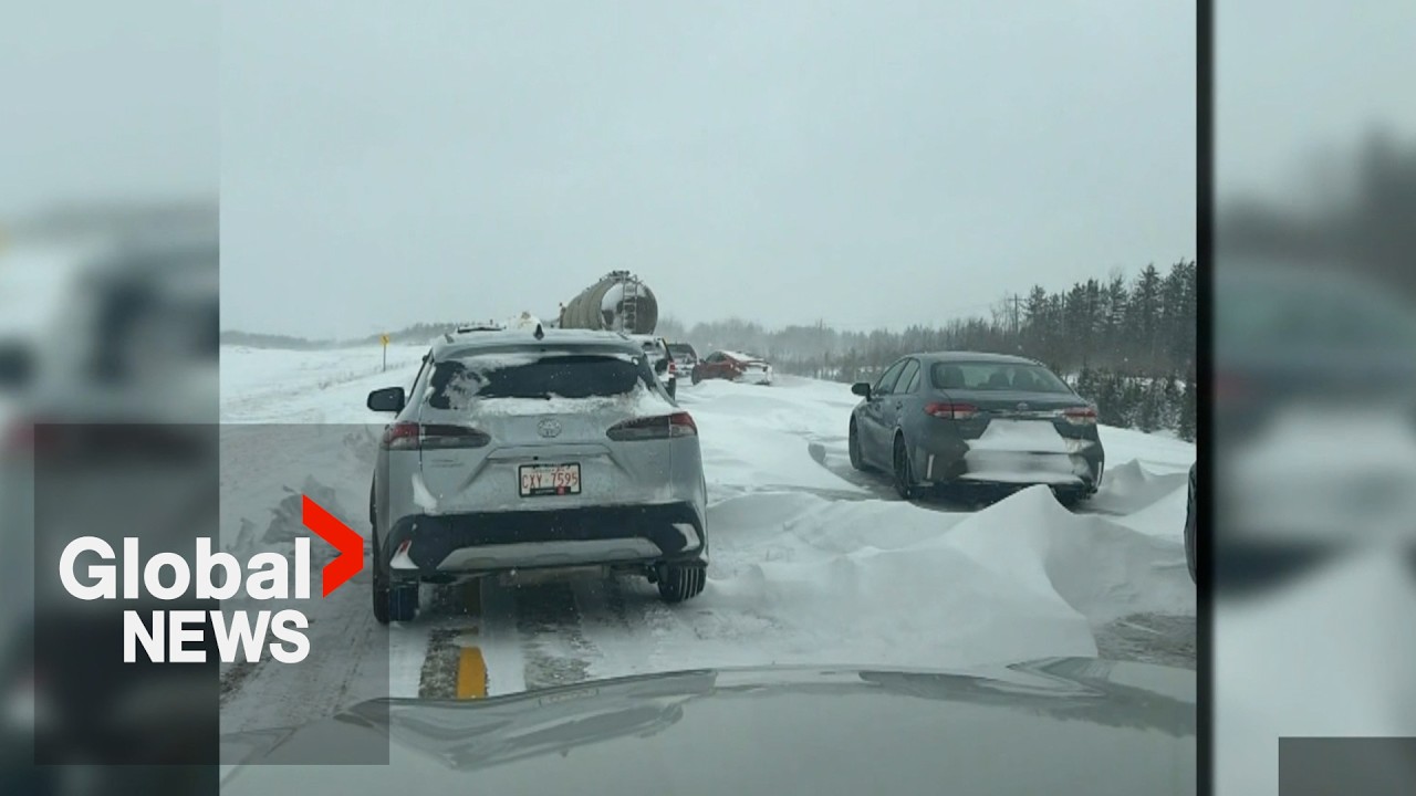 Alberta's Highway 63 reopens after massive snowstorm left hundreds stranded