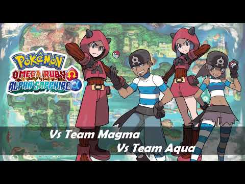 Pokemon Or As Anime Team Aqua Magma Battle Music Mashup Hq Youtube - team magma maxie roblox