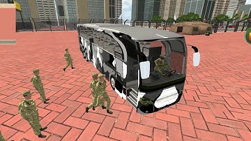 Army Bus Driving - Military Transporter Squad | Android Gameplay