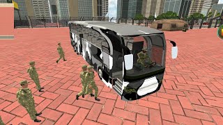 Army Bus Driving - Military Transporter Squad | Android Gameplay screenshot 3