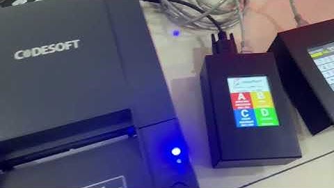 MCU, Printer, Ticket, Keypad, and Display for Queue Management System ( QMS ) for Johor Port