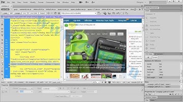 Hiểu biết cơ bản về Dreamweaver CS6