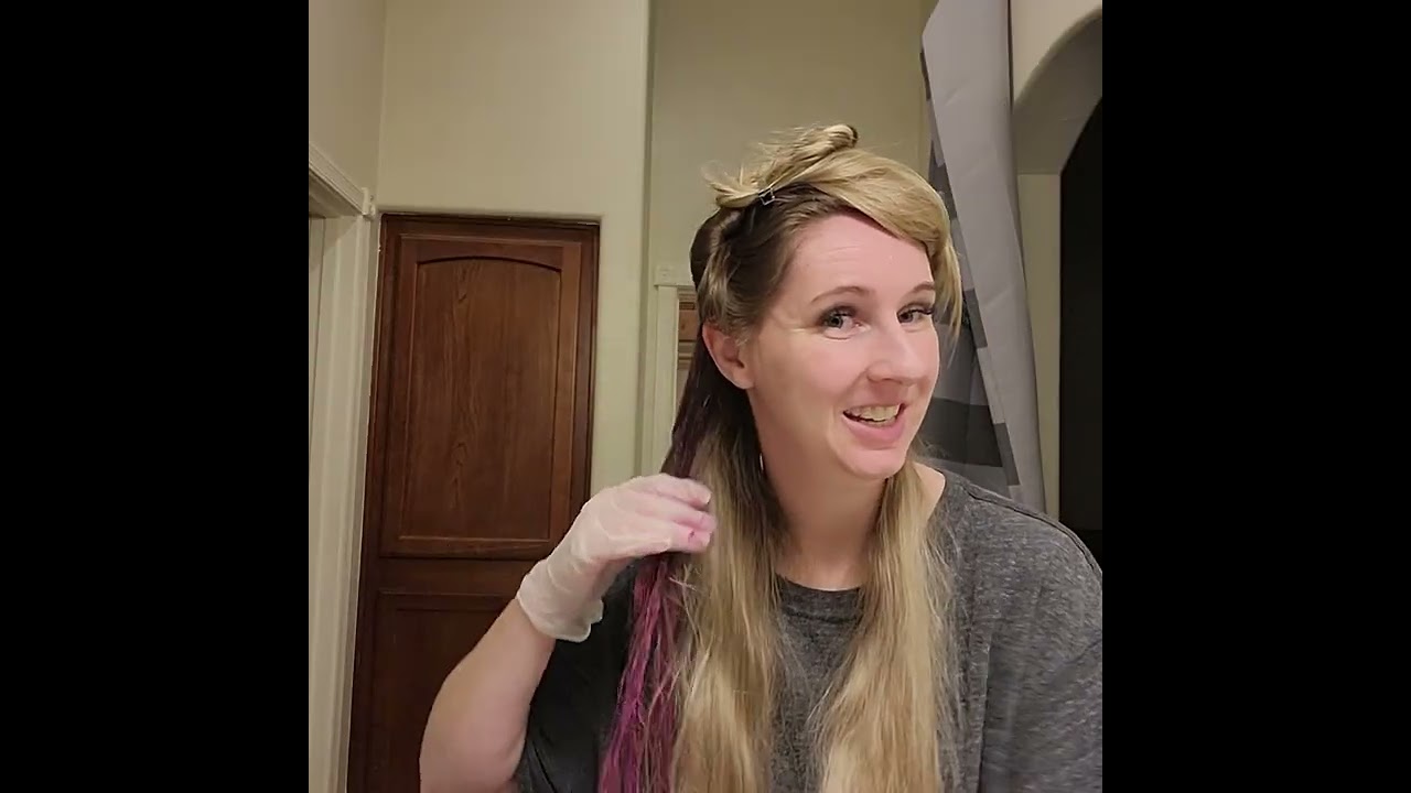 Dyeing My Hair Pink/Purple