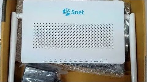 SNET ONT ROUTER CONFIGURATION #router #configuration #snet #ont #internet