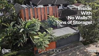 Instantly Cool: Only Half the 3,200 sq ft Lot Was Built On!