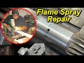 Massy Ferguson Tractor Spindle Flame Spray Repair