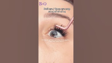 Step by step at home to apply your diy lash extensions for beginners| b&q lashes