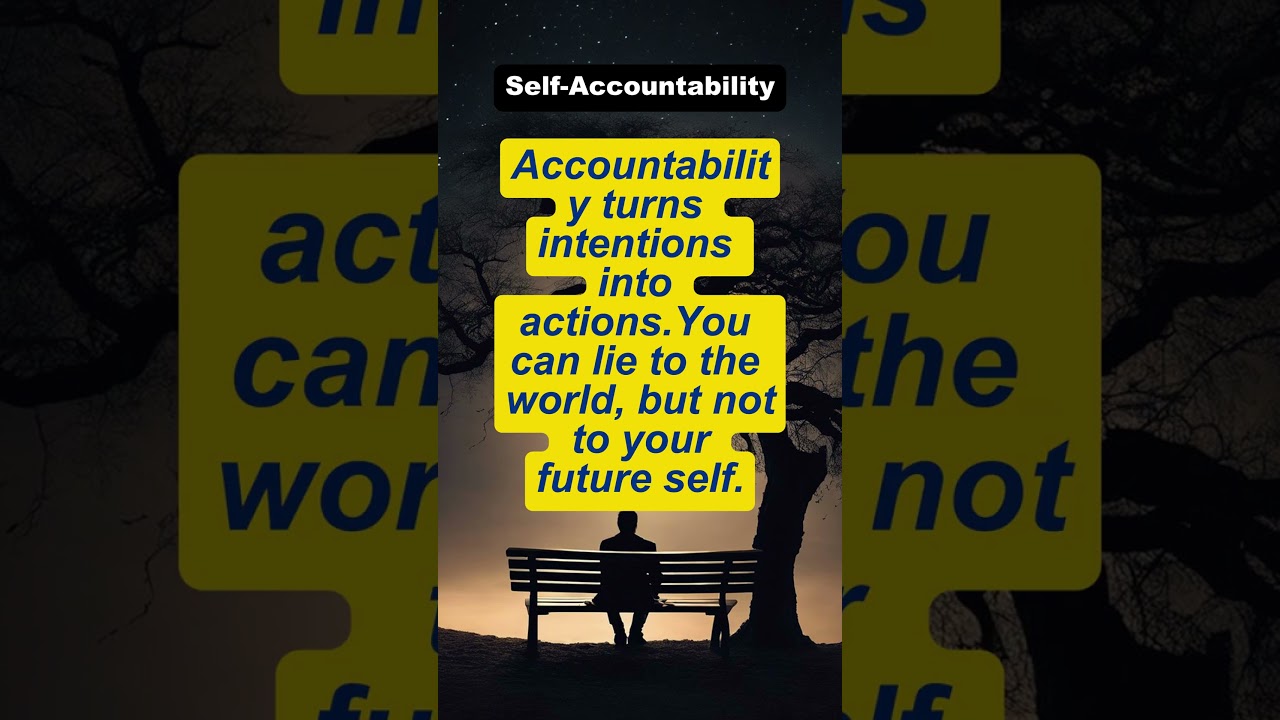 Own Your Life with Accountability 🔑 | 