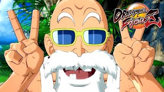 Dragon Ball FighterZ - MASTER ROSHI Announce Trailer @ ᴴᴰ (60ᶠᵖˢ) ✔ screenshot 5