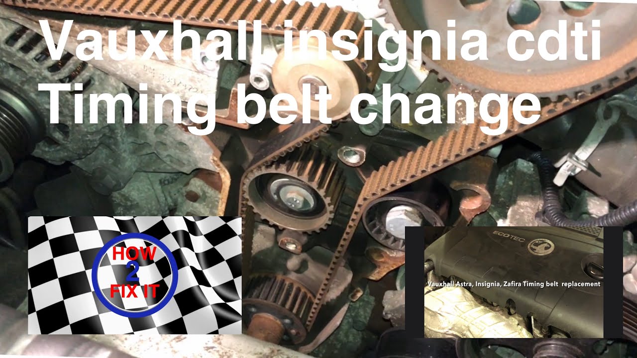 Vauxhall insignia 2.0 cdti timing belt replacement. Stepbystep guide