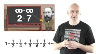 Riemann's paradox: pi = infinity minus infinity