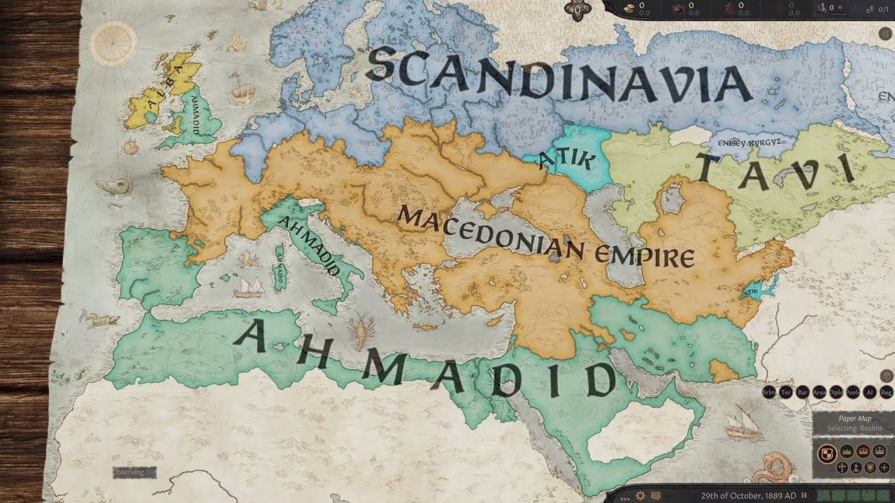 Crusader Kings 3 Timelapse (869 1914) Alexander rebuilds his Macedonian empire YouTube