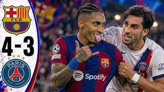 Barcelona vs Psg 4-3 Highlights & All Goals | Football Highlights 2026 - Barcelona hoy