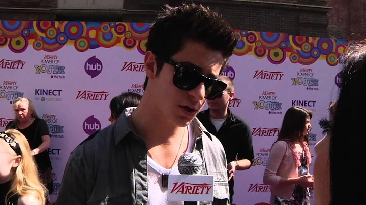 2010 Variety's Power of Youth - David Henrie (red ...