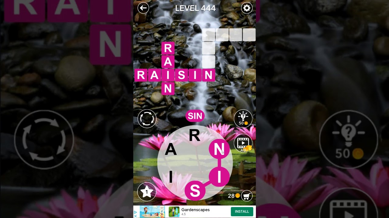 Word Crossword Search level 444