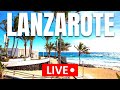 🔴 Lanzarote LIVE - Puerto del Carmen at Sunset