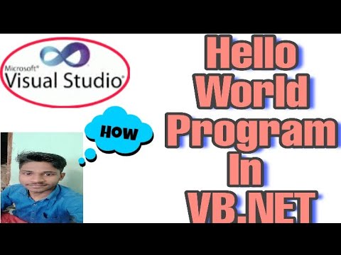 How To Create Hello World Program In VB.Net For Beginner Level(Tutorial ...