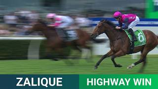ZALIQUE WINS THE TAB HIGHWAY