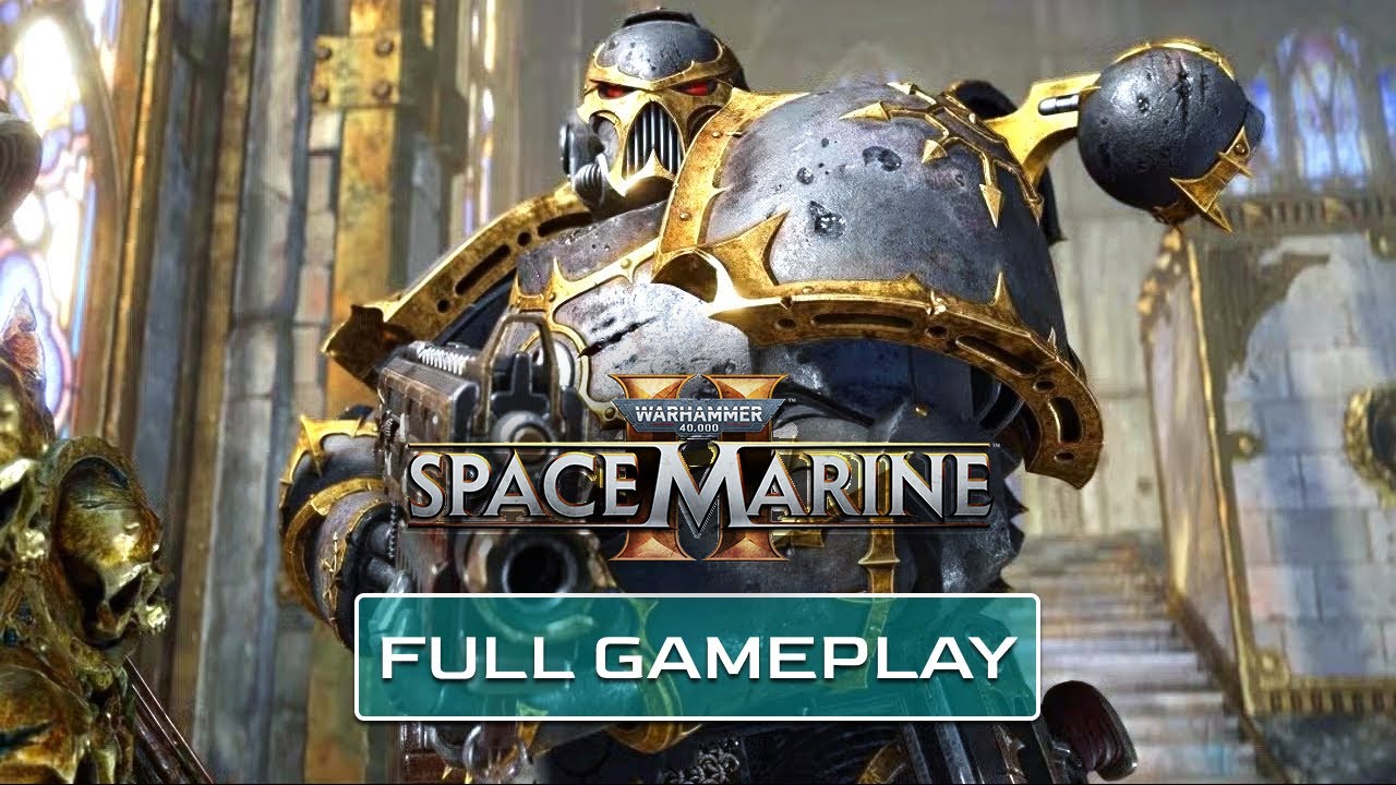 WARHAMMER 40K SPACE MARINE 2 FULL GAMEPLAY Walkthrough (4K ultra 60 FPS ...