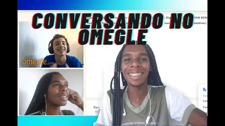 CONVERSANDO COM ESTRANHOS NO OMEGLE / DENILSON PER...