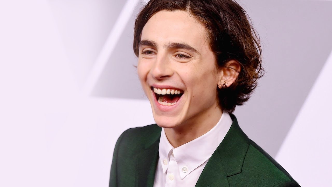 Timothee Chalamet is All Smiles While Out With a Friend in London