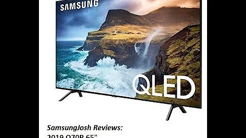 Samsung Q70R 65" TV Unboxing FULL