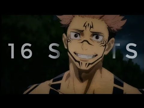 Jujutsu Kaisen AMV 16 SHOTS ᴴᴰ 4k With 60 FPS