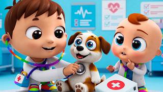 Baby Doctor Song 🩺 | Treat Sick Animals | Nursery Rhymes for Kids 👶