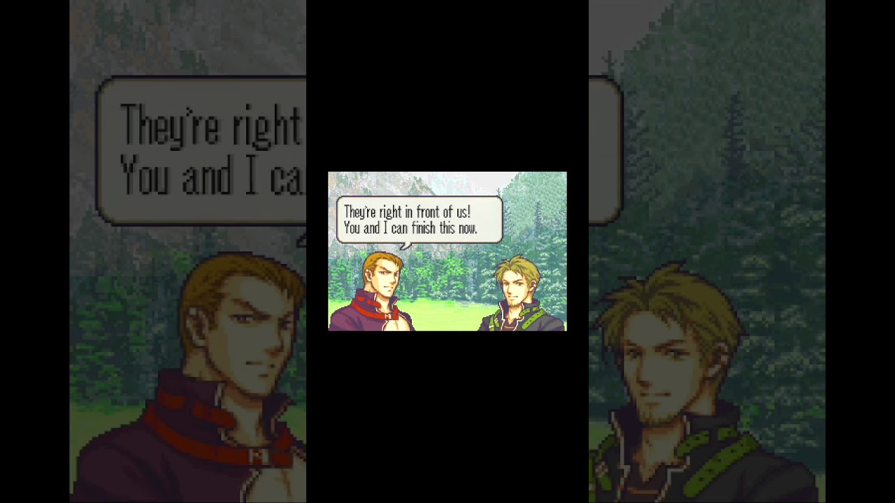 FE7 Voiced: Lloyd & Linus Conversation 