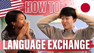 The best way to learn from a native speaker - Japanese English language exchange ft KemushiChan ロレッタ