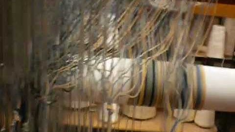 Warping a Loom Part One: Threading Heddles