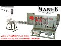 MANEK Machines - Video # MGE-SS-WW-0040