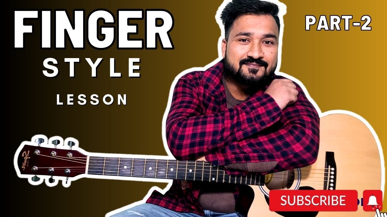 BEST FINGERSTYLE Guitar Tutorial Part 2 Fingerpicking for Beginners