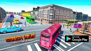 Bus Simulator Coach Bus Driving Game screenshot 2