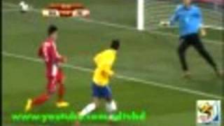 FULL 15.6.2010   Brazil 2 1 Korea DPR (North Korea)  World Cup 2010  GOALS (Part 1)