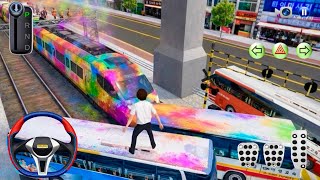 Epic Holi Party by the Lake 🌊🎉 3d Driving Class android game play || Car Game #cargame screenshot 5