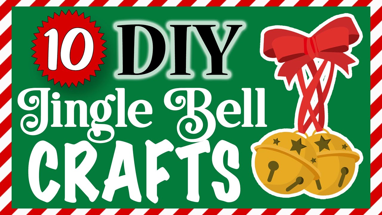 10 EASY Jingle Bell Crafts! SUPER CUTE Christmas Dollar Tree